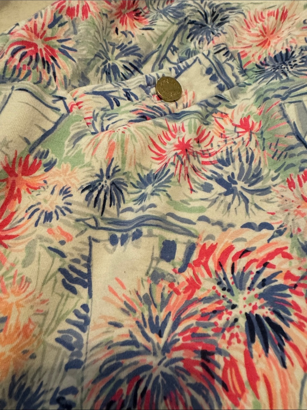 Bundle Printed Cotton Mini Skirts - Pastel Floral & Tropical Prints - Picture 4 of 5